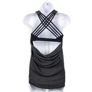 Lululemon Wild Tank Grey Strappy Bra Size  4